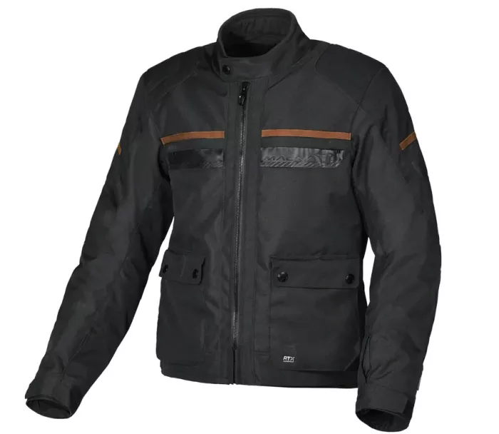 Kurtka motocyklowa Macna Oryon czarna męska w rozmiarze 3XL