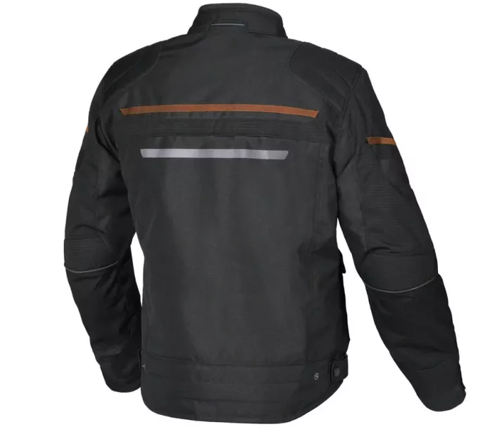 Kurtka motocyklowa Macna Oryon czarna męska w rozmiarze 3XL