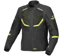 Kurtka motocyklowa Macna Tondo czarno/fluo żółta w rozmiarze 2XL