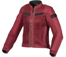 Damska kurtka motocyklowa Macna Velotura bordowa w rozmiarze M