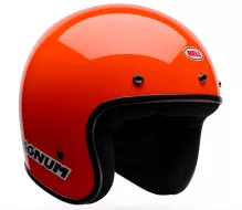 Kask otwarty Bell Magnum Solid Ece Orange