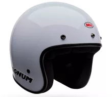 Kask otwarty Bell Magnum Solid Ece White