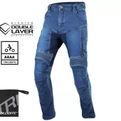 Trilobite Parado doublelayer AAAA slim fit men jeans short blue level 2 vel. 40