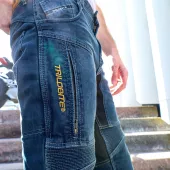 Pańskie motocykle Trilobite Parado doublelayer AAA regular fit blue level 2