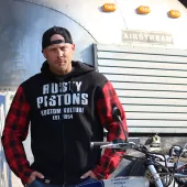 Bluza Rusty Pistons RPSWM25 Kustom King czarno/czerwona