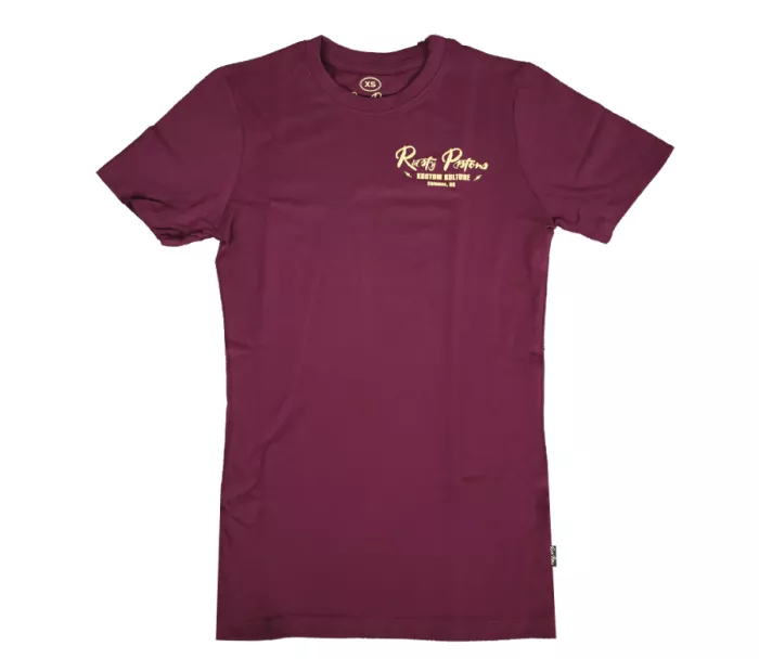 Koszulka damska Rusty Pistons Master 85 burgundy