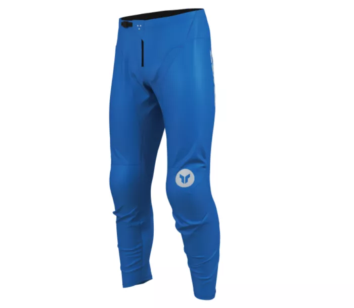 Spodnie motocrossowe dla dzieci Thor Ridemode Menace blue