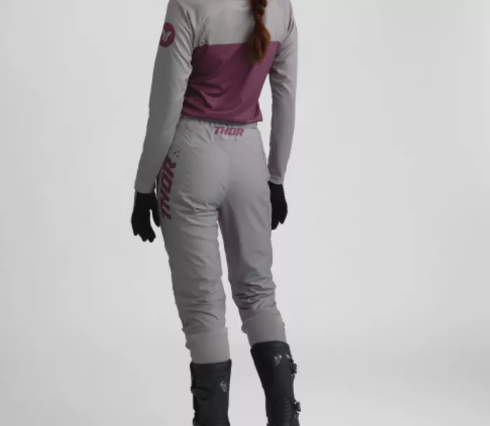 Spodnie damskie Thor Ridemode Menace purple/gray