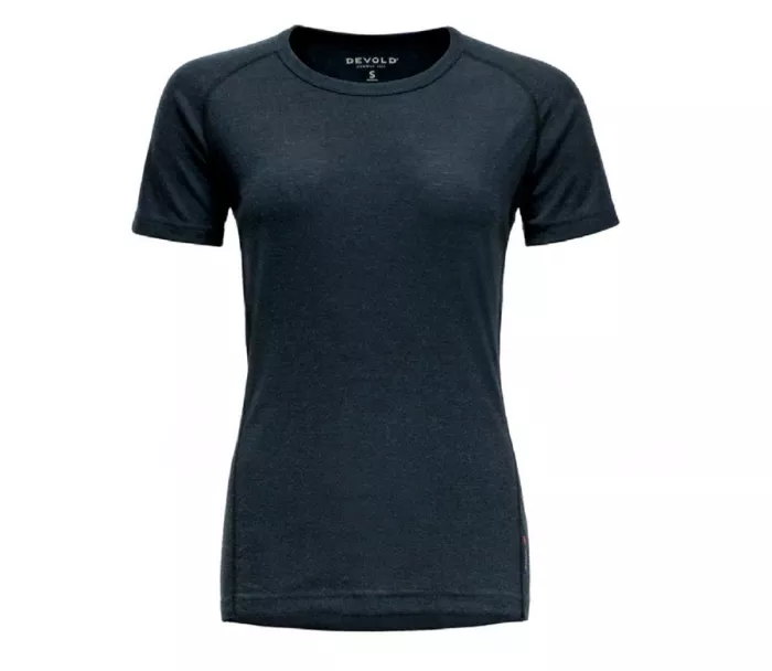 Koszulka damska Devold GO Lauparen Merino 190 Base Tee Ink