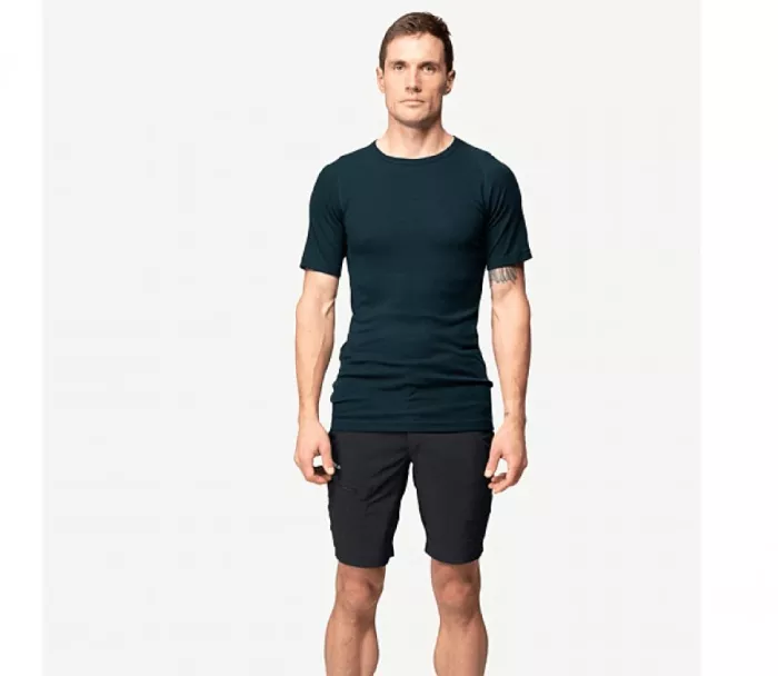 Koszulka męska Devold GO Lauparen Merino 190 Base Tee Ink