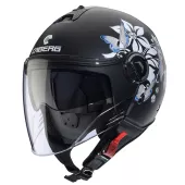 Kask otwarty Caberg Riviera V4X Mia matt black/white/grey