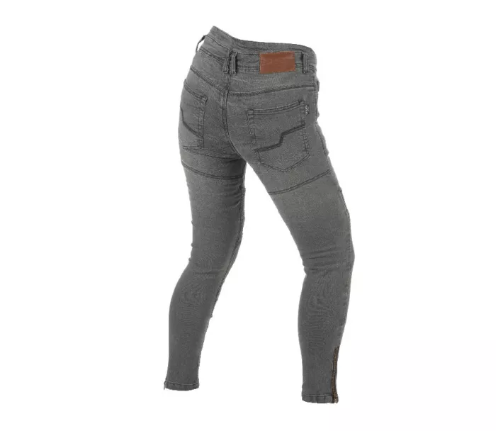 Damskie jeansy motocyklowe Trilobite Micas Urban szare rozmiar 28