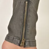 Damskie jeansy motocyklowe Trilobite Micas Urban szare rozmiar 28