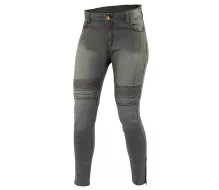 Damskie jeansy motocyklowe Trilobite Micas Urban szare rozmiar 26