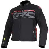 Kurtka motocyklowa XRC Moos WTP męska kurtka czarno/czerwona