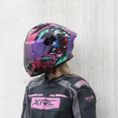 Kurtka damska XRC Moos 2.0 HLT leather blk/pink/grey