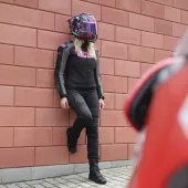 Kask motocyklowy XRC Macudo pink