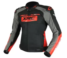 Kurtka skórzana XRC Moos 2.0 HLT men blk/red/wht