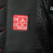 XRC Moos 2.0 HLT men leather jacket blk/red/wht vel. 56