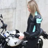 Kurtka damska XRC TOURER AIR HLT Tech Air ready black/turquoise