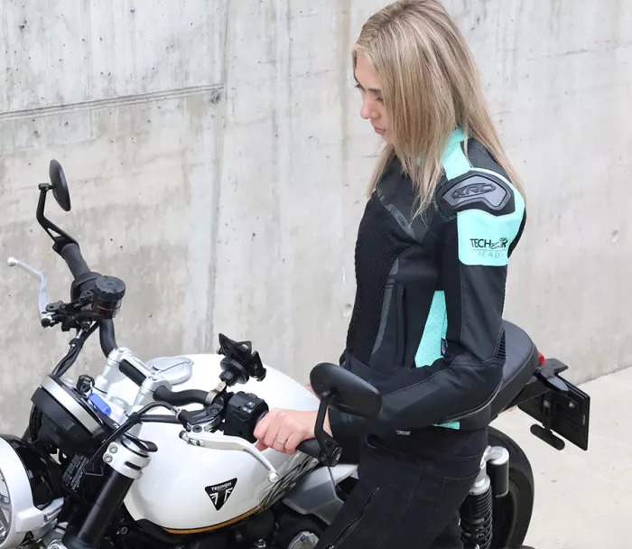 Kurtka damska XRC TOURER AIR HLT Tech Air ready black/turquoise