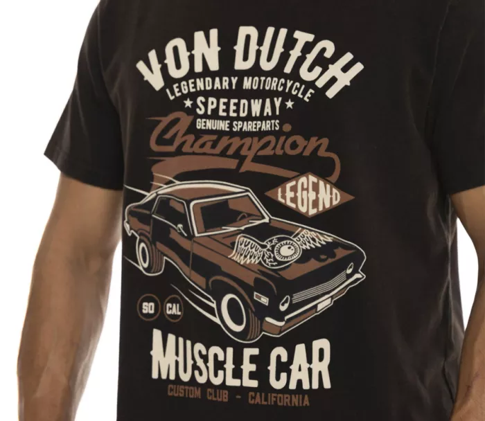 Koszulka Von Dutch Muscle black