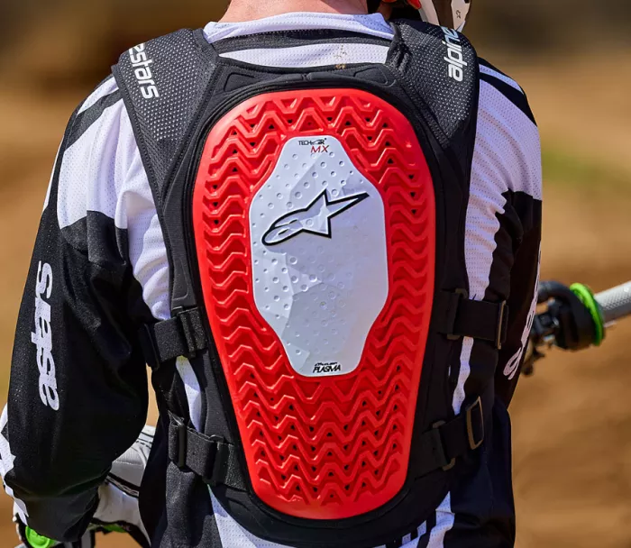 Alpinestars Tech-Air MX white vest vel. S