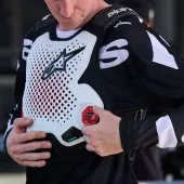 Alpinestars Tech-Air MX white vest vel. S