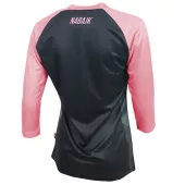 Koszulka damska Nabajk Ancze 3/4 sleeve black/old pink