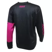 Damska koszulka Nabajk Deshtny long sleeve black/pink