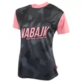Koszulka damska Nabajk Kubba short sleeve black camo/old pink