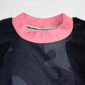 Koszulka damska Nabajk Kubba short sleeve black camo/old pink