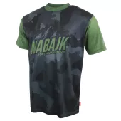 Męska koszulka Nabajk Kubba short sleeve black camo/khaki