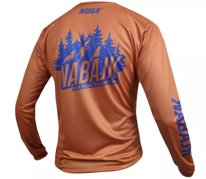 Koszulka męska Nabajk Hainey long sleeve bronze