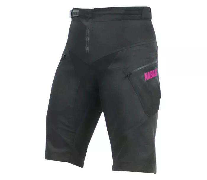 Nabajk Trautenberk youth girls shorts black/pink 5Y-6Y