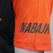 Męska koszulka Nabajk Shpindler short sleeve black camo/orange