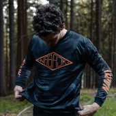 Nabajk Shpindler men jersey long sleeve black camo XL