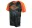 Męska koszulka Nabajk Shpindler short sleeve black camo/orange