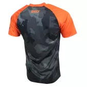 Męska koszulka Nabajk Shpindler short sleeve black camo/orange