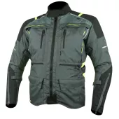 Kurtka motocyklowa Nazran Cavell Tech-Air czarna / szara / fluo