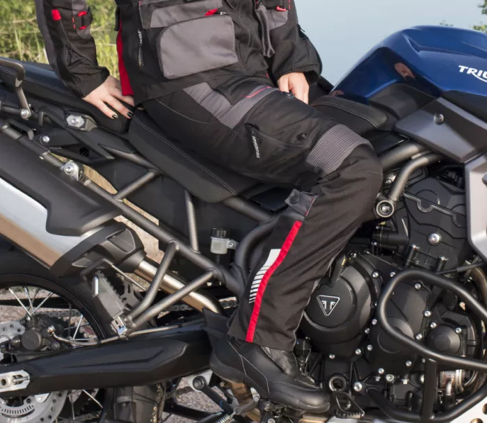 Damskie spodnie motocyklowe Nazran Moritz W czarne