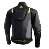 Kurtka motocyklowa Nazran Thron Tech-Air czarna / szara / fluo