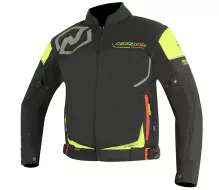 Kurtka motocyklowa Nazran California 2.0 czarna / fluo kompatybilna z Tech-air