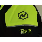 Kurtka motocyklowa Nazran California 2.0 czarna / fluo kompatybilna z Tech-air rozmiar L