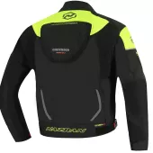 Kurtka motocyklowa Nazran California 2.0 czarna / fluo kompatybilna z Tech-air rozmiar L
