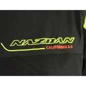 Kurtka motocyklowa Nazran California 2.0 czarna / fluo kompatybilna z Tech-air rozmiar L