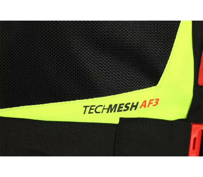 Kurtka motocyklowa Nazran California 2.0 czarna / fluo kompatybilna z Tech-air rozmiar L