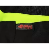 Kurtka motocyklowa Nazran California 2.0 czarna / fluo kompatybilna z Tech-air rozmiar L
