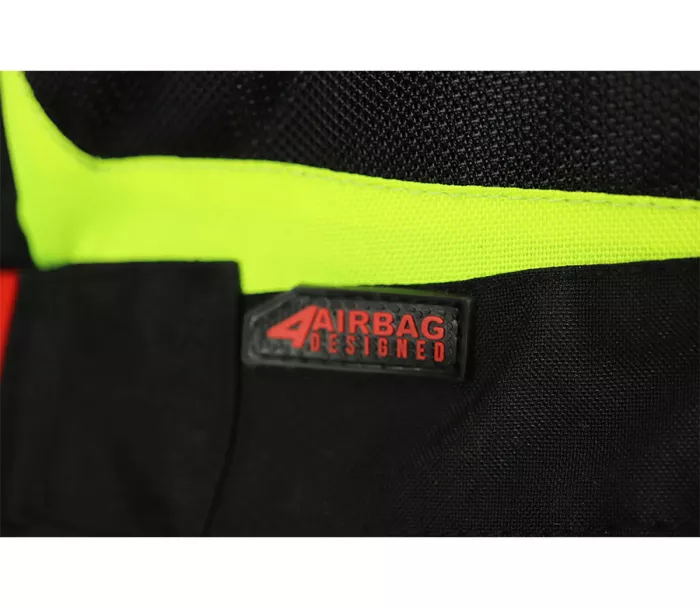 Kurtka motocyklowa Nazran California 2.0 czarna / fluo kompatybilna z Tech-air rozmiar L