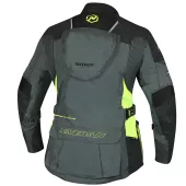 Damska kurtka motocyklowa Nazran Cavell Tech-Air czarna / szara / fluo